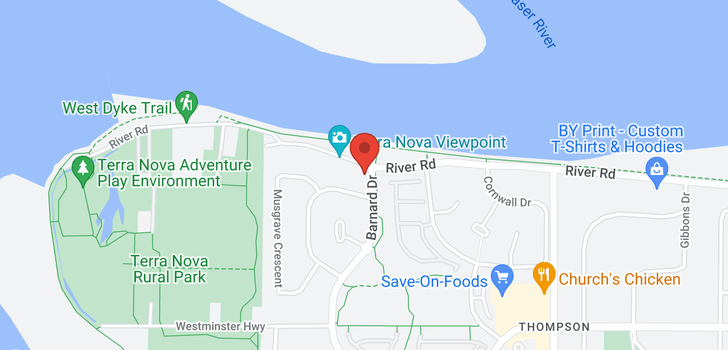 map of 3340 RIVER ROAD